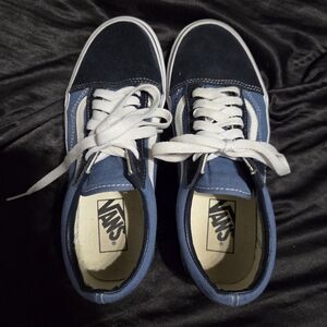 Vans Blue and White Sneakers